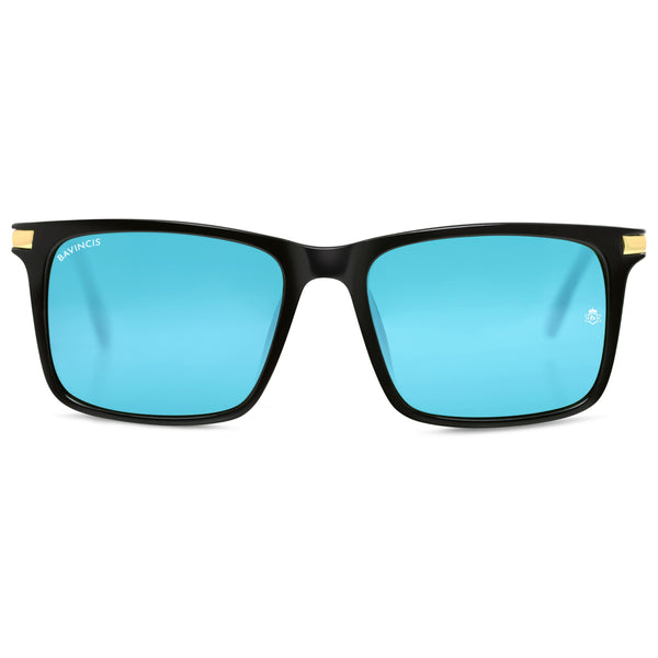 Bavincis Milano Black And Blue Edition Sunglasses - BAVINCIS