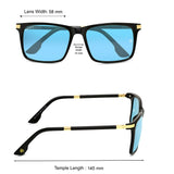 Bavincis Milano Black And Blue Edition Sunglasses - BAVINCIS