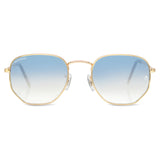 Bavincis Gemini Gold And Blue Gradient Edition Sunglasses