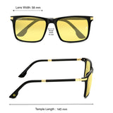 Bavincis Milano Black And Yellow Edition Sunglasses - BAVINCIS