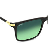 Bavincis Milano Black And Green Gradient Edition Sunglasses