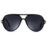 Bavincis Rockford Glossy Black And Black Edition sunglasses - BAVINCIS