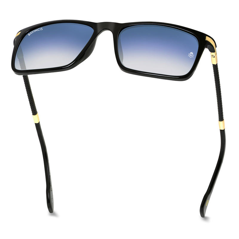 Bavincis Milano Black And Blue Gradiant Edition Sunglasses - BAVINCIS