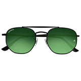 Bavincis Sparkle Black And Green Gradient Edition Sunglasses