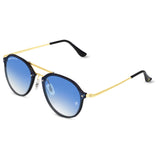 Bavincis Walker Gold And Blue Gradient Edition Sunglasses - BAVINCIS