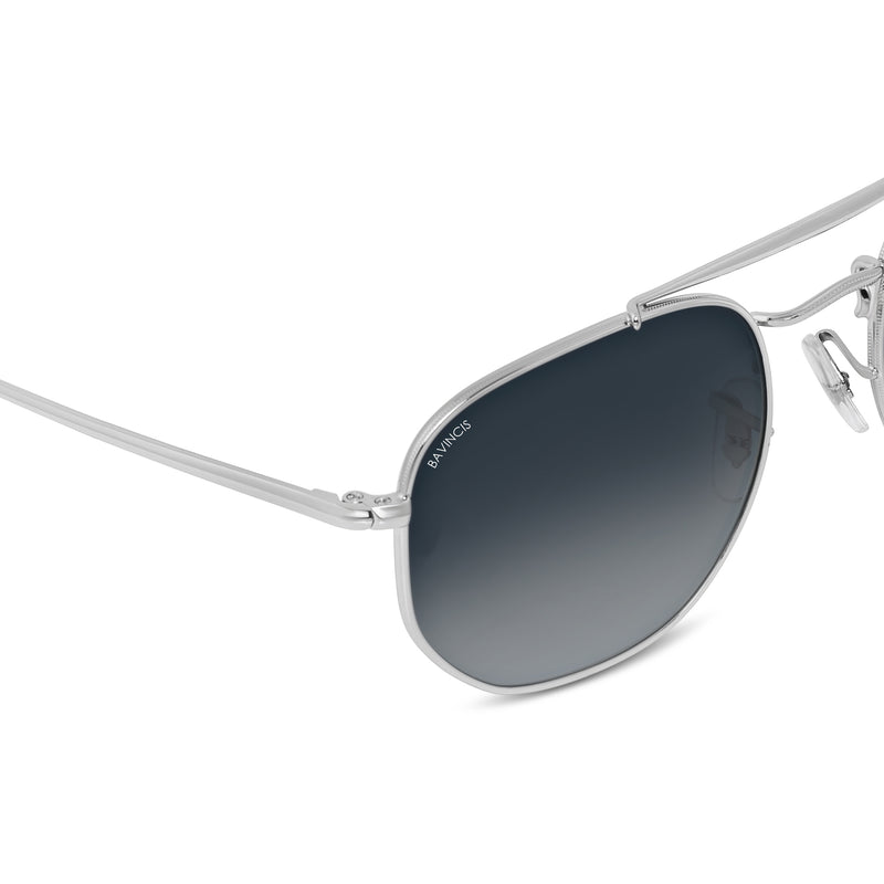 Bavincis Sparkle Silver And Grey Gradient Edition Sunglasses