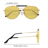 Bavincis Caliber Gold And Yellow Edition sunglasses