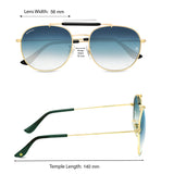 Bavincis Caliber Gold And Grey Gradient Edition sunglasses