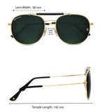 Bavincis Caliber Gold And Black Edition sunglasses - BAVINCIS