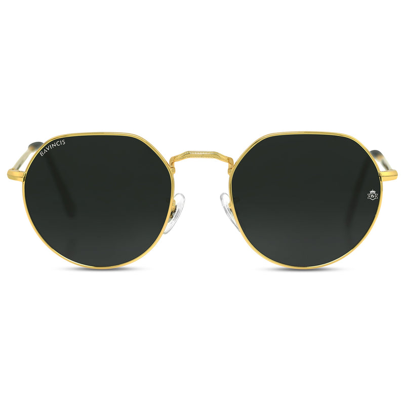 Bavincis Cooper Gold And Black Edition Sunglasses
