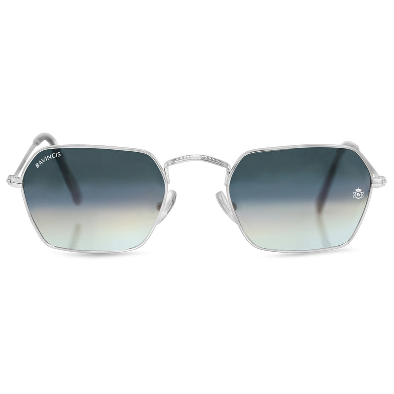 Bavincis Delight Silver And Grey Gradient Edition Sunglasses
