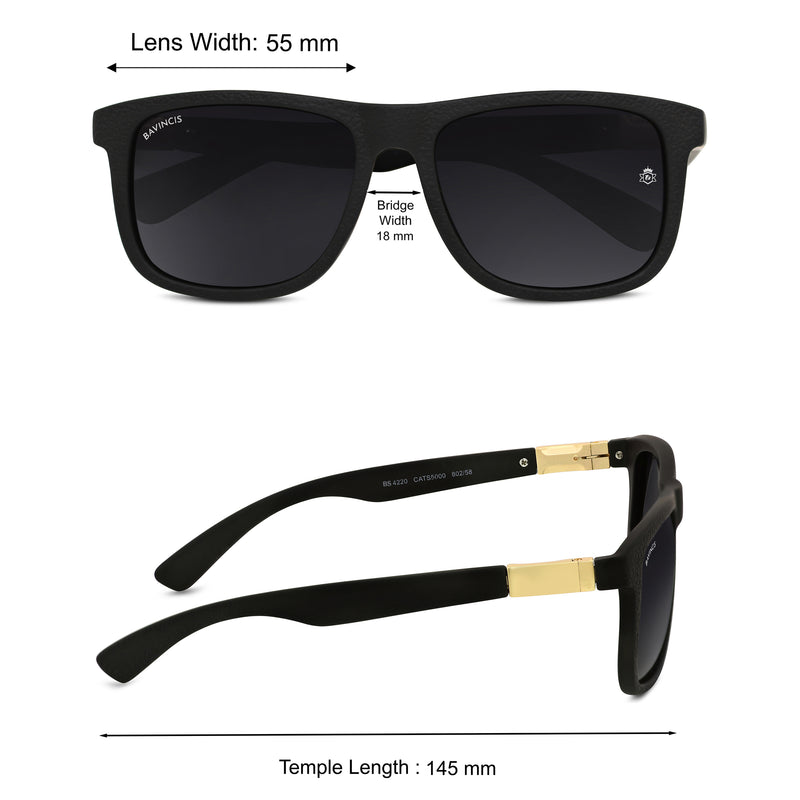 Bavincis Baxter Black And Black Edition Sunglasses