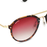 Bavincis Walker Gold And Brown Gradient Edition Sunglasses
