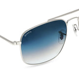 Bavincis Linford Silver And Grey Gradient Edition Sunglasses