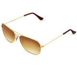 Bavincis Carloz Gold And Brown Gradient Edition Sunglasses