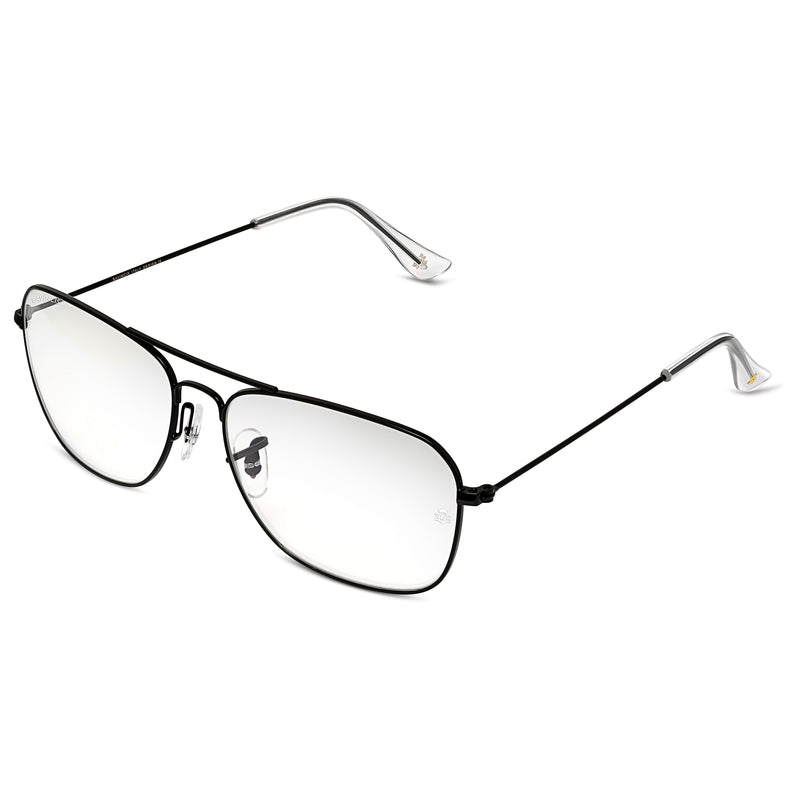 Bavincis Carloz Black And White Antiray Edition Sunglasses - BAVINCIS