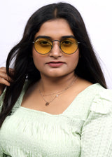 Bavincis Asmara Black And Yellow  Edition Sunglasses