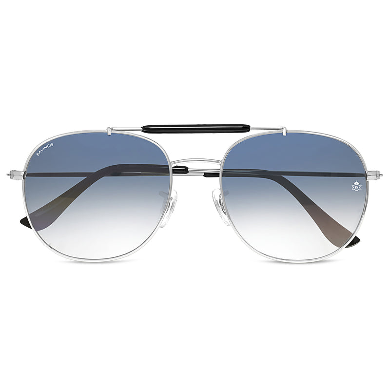 Bavincis Caliber Silver And Grey Gradient Edition sunglasses