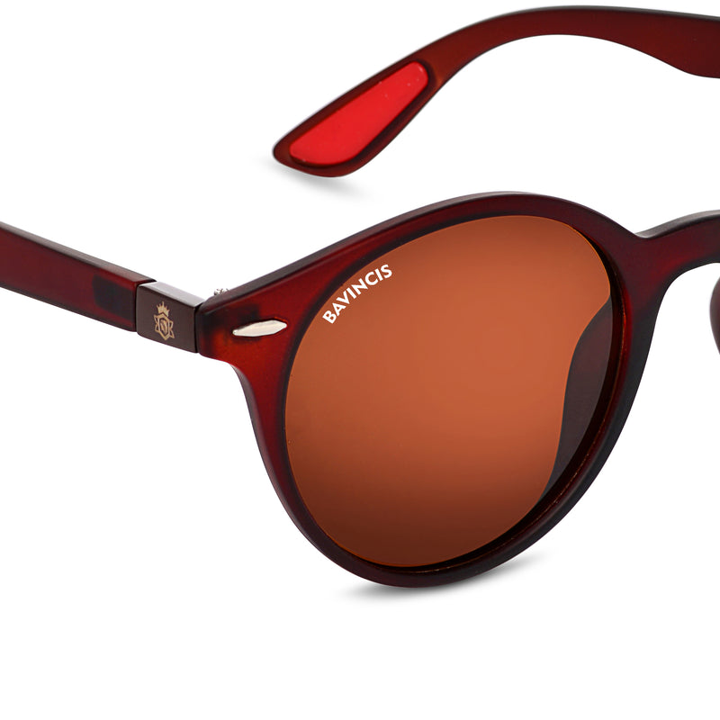 Bavincis Groovi Brown And Brown Edition Sunglasses