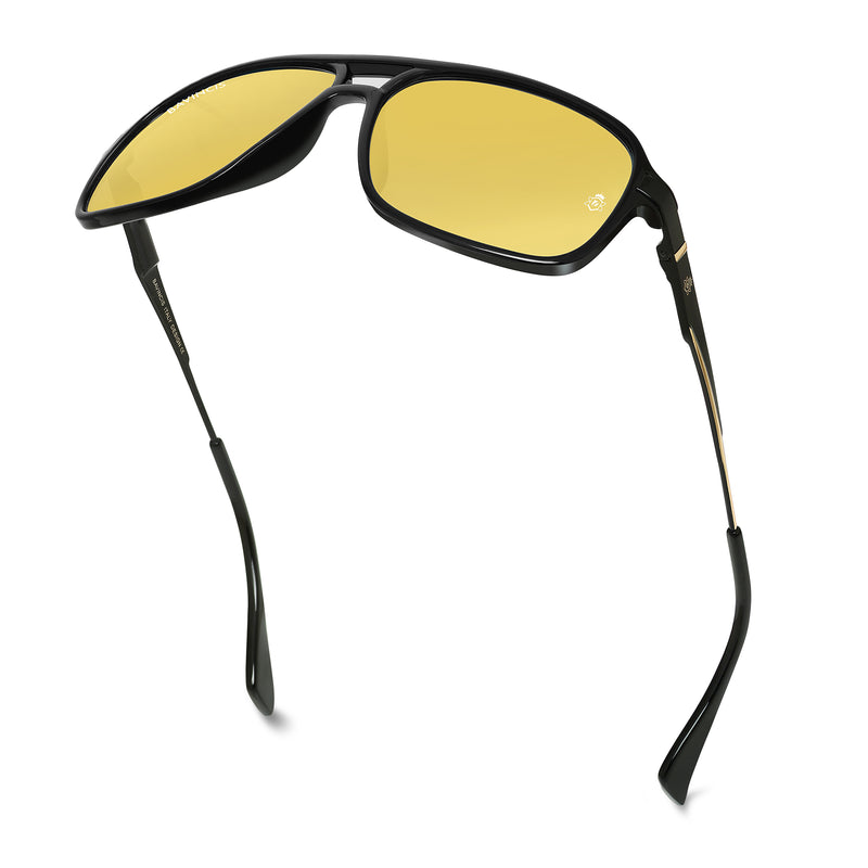 Bavincis Rebel Black And Yellow Edition Sunglasses - BAVINCIS
