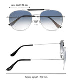 Bavincis Caliber Silver And Grey Gradient Edition sunglasses - BAVINCIS