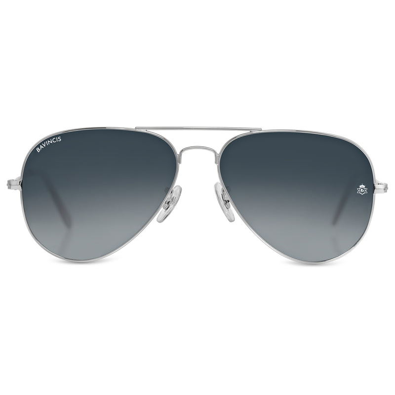 Bavincis Tommy Silver And Gray Gradient Edition Sunglasses