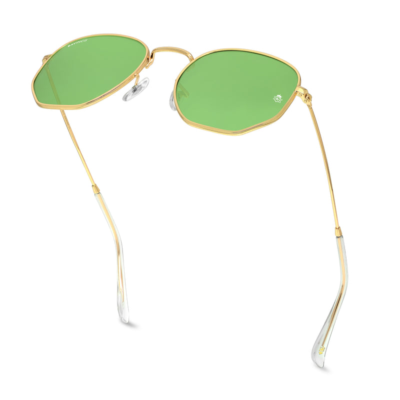 Bavincis Gemini Gold And Green Candy Edition Sunglasses - BAVINCIS
