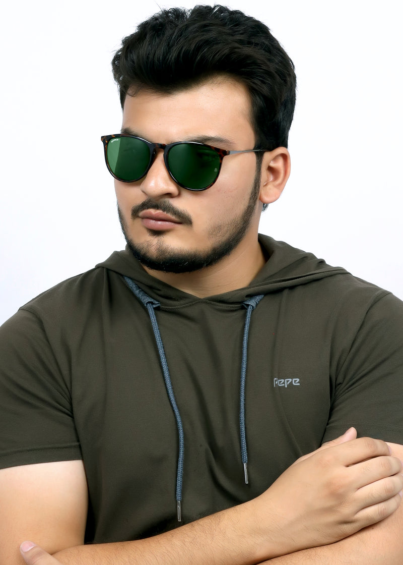 Bavincis Gracy T Brown And Green Edition Sunglasses
