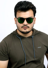 Bavincis Gracy T Brown And Green Edition Sunglasses