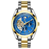 Bavincis Moonaut Gold And Blue I Automatic Watch - BAVINCIS