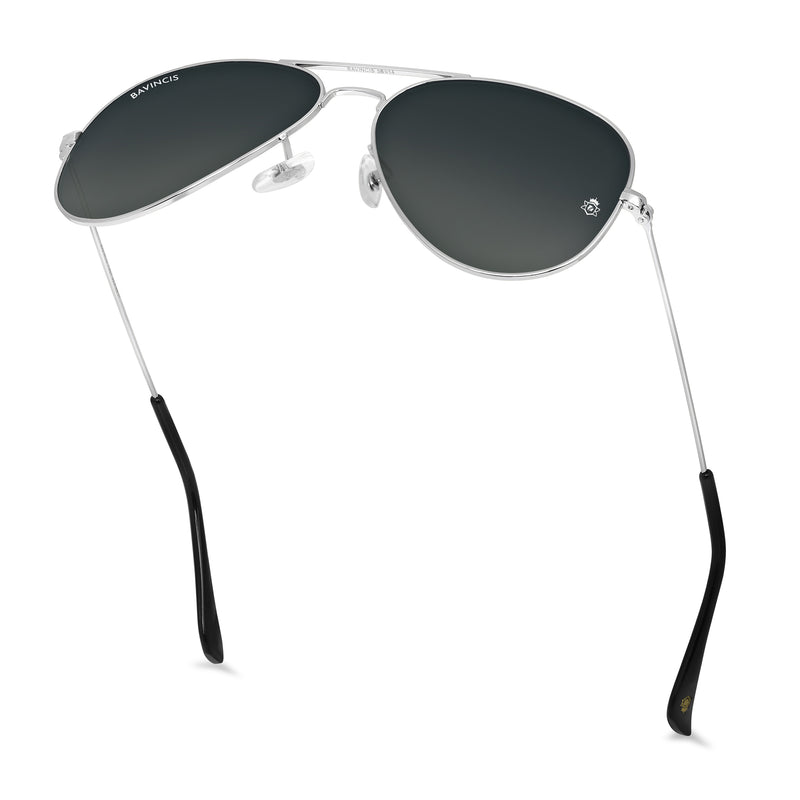 Bavincis Tommy Silver And Black Edition Sunglasses