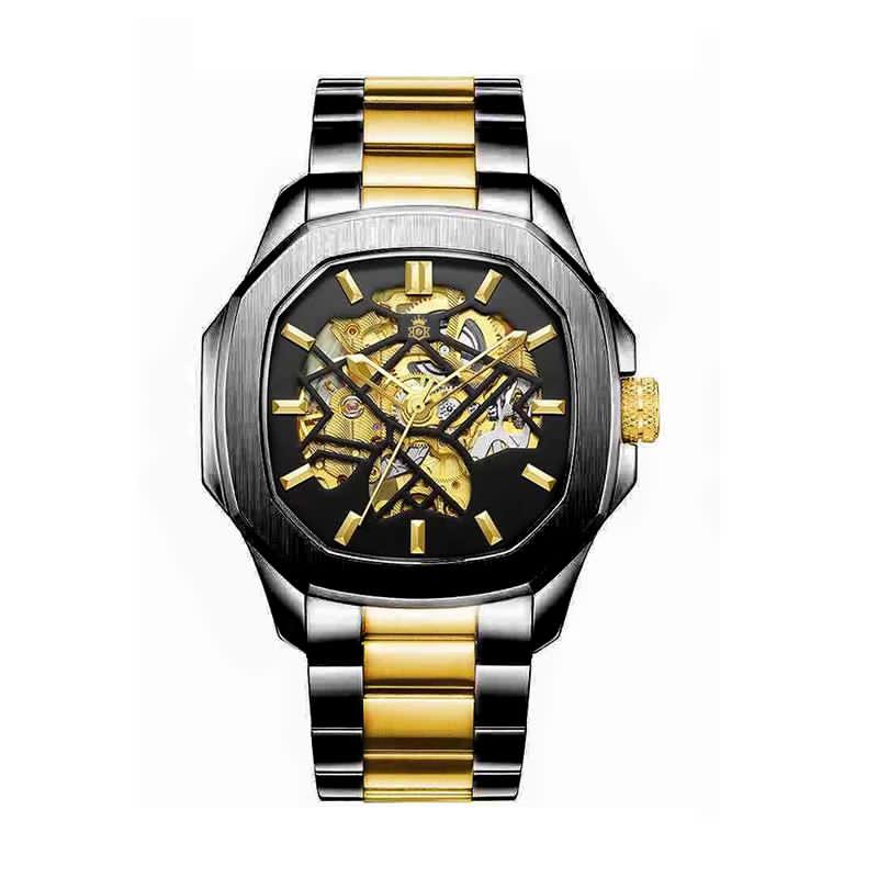 Bavincis Casenova Gold and Black I Automatic Watch - BAVINCIS