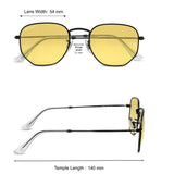 Bavincis Gemini Black And Yellow Edition Sunglasses - BAVINCIS