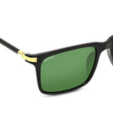 Bavincis Milano Black And Green Edition Sunglasses