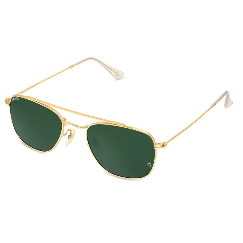 Bavincis Gracia Gold And Green Edition Sunglasses