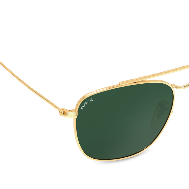 Bavincis Gracia Gold And Green Edition Sunglasses