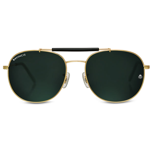 Bavincis Caliber Gold And Black Edition sunglasses - BAVINCIS
