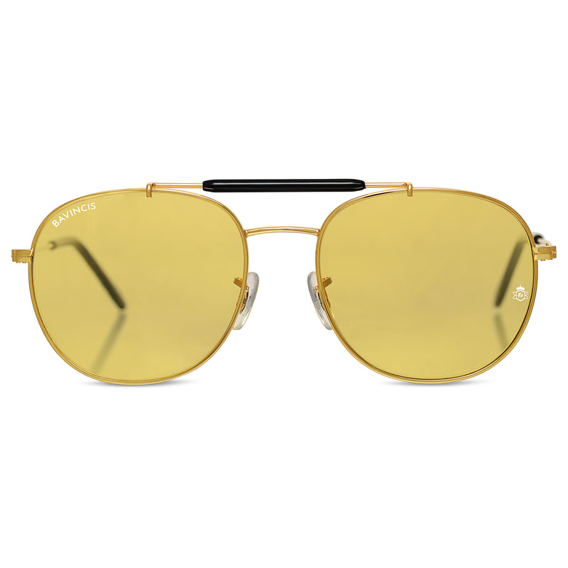 Bavincis Caliber Gold And Yellow Edition sunglasses - BAVINCIS