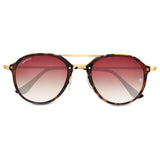 Bavincis Walker Gold And Brown Gradient Edition Sunglasses - BAVINCIS