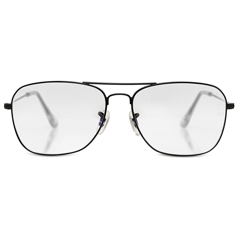 Bavincis Carloz Black And White Antiray Edition Sunglasses