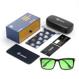 Bavincis Milano Black And Candy Green Edition Sunglasses